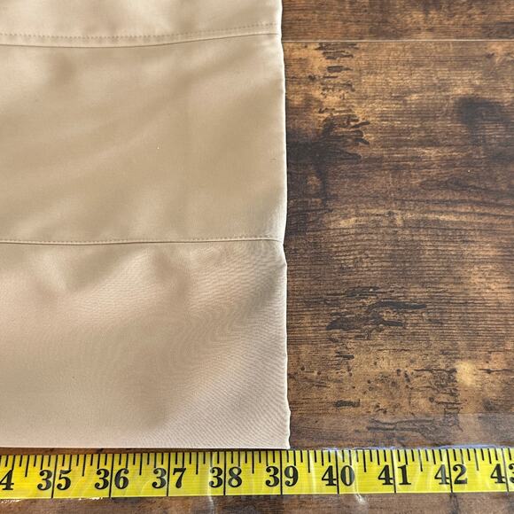 Calvin Klein Trench Rain Coat Large Tan Waterproof Wind Resistant Academia VGUC - Picture 5 of 11